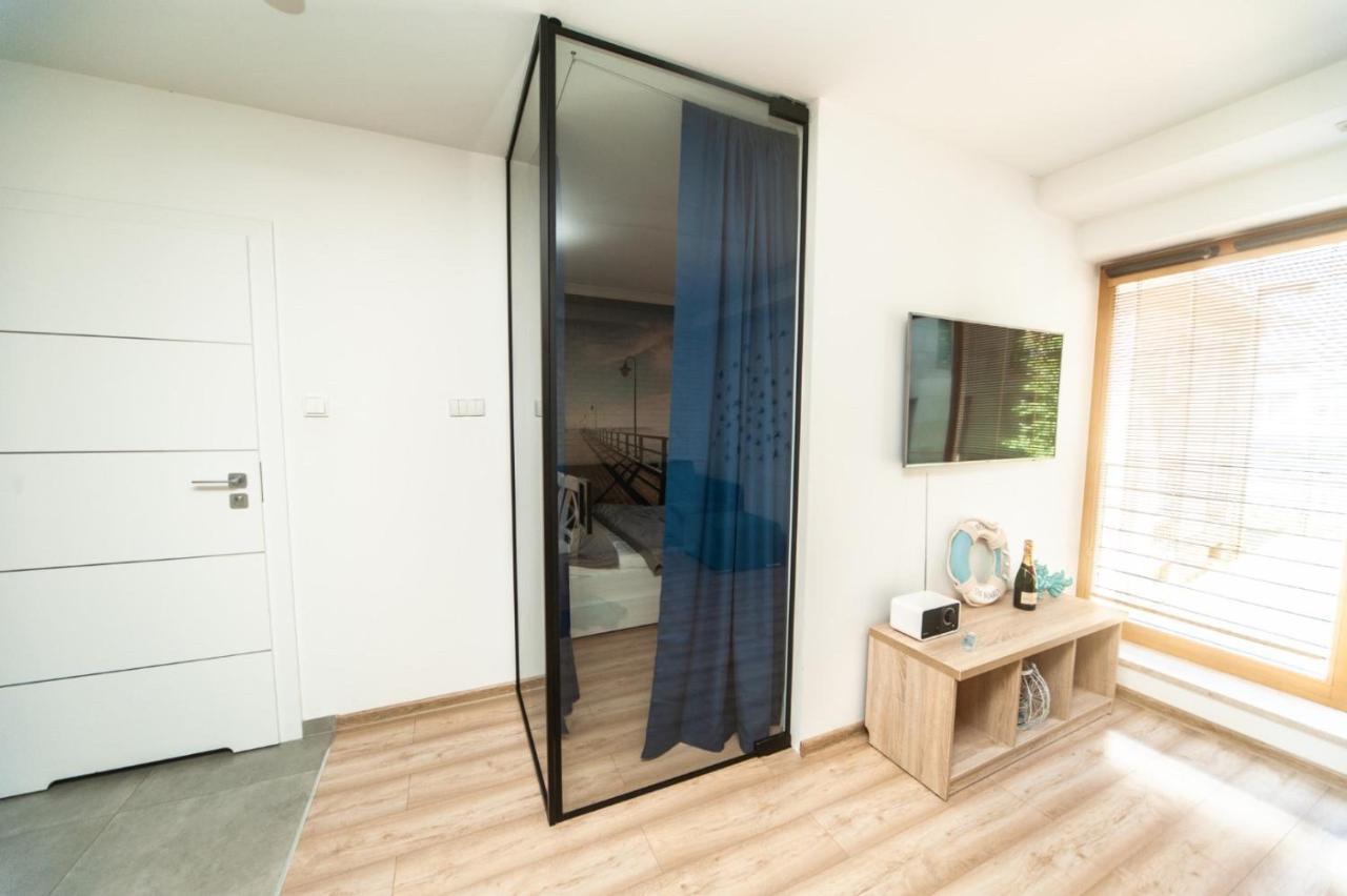 Blue Apartment In Vibrant Heart Of Gdynia Zewnętrze zdjęcie