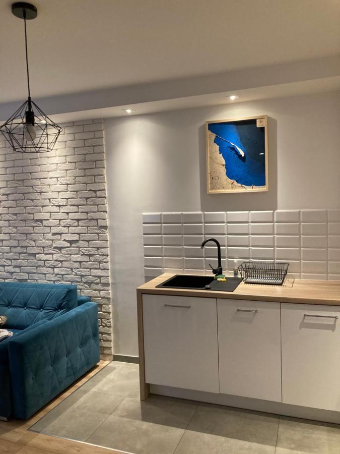 Blue Apartment In Vibrant Heart Of Gdynia Zewnętrze zdjęcie